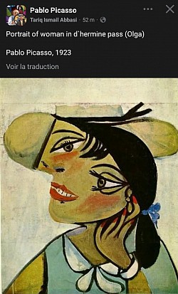 L'oeuvre a : Pablo Picasso ™✓