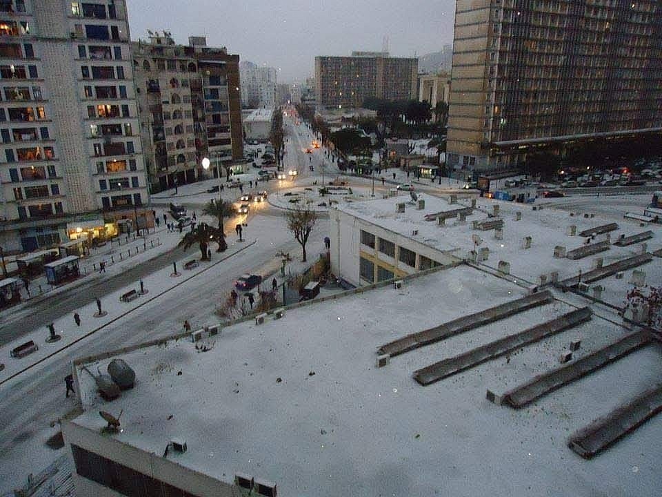 La neige,a Champs Manœuvre. Les Groupes